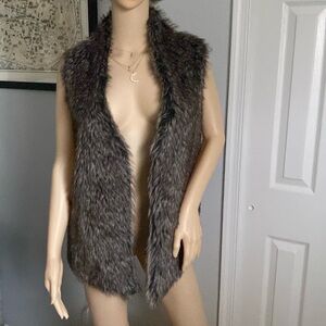 Joseph A. Faux Fur Vest